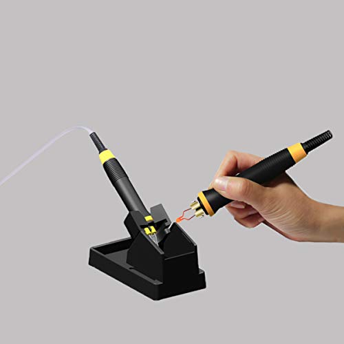 9pcs Wood Burner Pyrography Pen Wood Burner Tips Wood Burning Wood Walnut Hollow Wood Burning Tips Wood Burning Letter Tips Wire Burner Leather kit Milisten