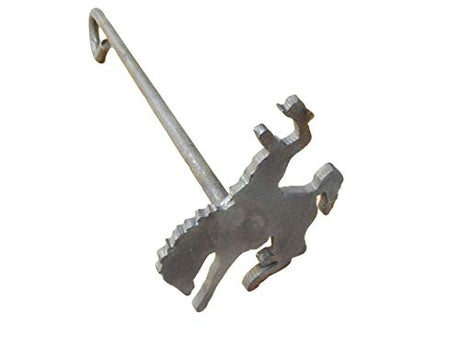 Bucking Bronco Leather Guy Branding Iron – Personalise Wood, Leather & BBQ with Ease The Leather Guy