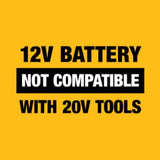 DEWALT XTREME 12V MAX Brushless Cordless Oscillating Tool Kit (DCS353G1) , Yellow DEWALT