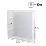 Square Silicone Molds for Resin, Large Resin Molds, Deep Resin Molds for Flowers Preservation, Epoxy Molds for Resin Casting DIY Insect Specimens Actvty