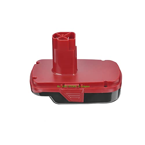 X-Adapter 1x Adapter Only Fits Craftsman 19.2v Old Style Cordless Tools Compatible with V20 New 20v Lithium Batteries -, BLACK&RED X-Adapter