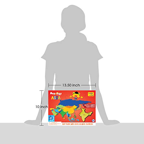 Imagimake Mapology: Destination Asia Map Puzzle Imagimake