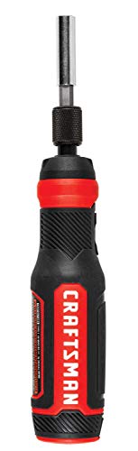 CRAFTSMAN Cordless Screwdriver, 4V, 8-Piece Set (CMHT66718B6) Craftsman
