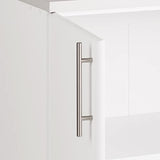 Prepac Elite Functional 4-Piece Garage Cabinets and Storage System Set F, Simplistic Garage Closet Shop Cabinets 16" D x 64" W x 89" H, White, Prepac