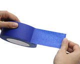 BOMEI PACK 4 Pack Blue Painters Tape, 1/2" 3/4" 1” 2” x 60yds, Multi Size Painting Masking Tape, Clean Release Paper Tape for Home and Office BOMEI PACK