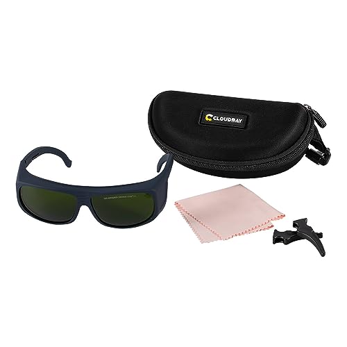 Cloudray 1064nm Laser Safety Goggles 850-1300nm OD6 CE Protective Glasses Eyewear For YAG DPSS Fiber Laser Style D - WoodArtSupply