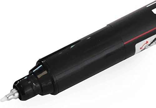 Posca - Ultra Fine to Fine Paint Marker Pens Set - PC-1MR, PC-1M, PC-3M - Black Ink - Pack of 3 posca