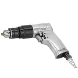 Zouminyy Pneumatic Drill Air Drill, 3/8" 1700Rpm HighSpeed Pneumatic Drill Reversible Rotation Air Drill Tool For Hole Drilling Zouminy