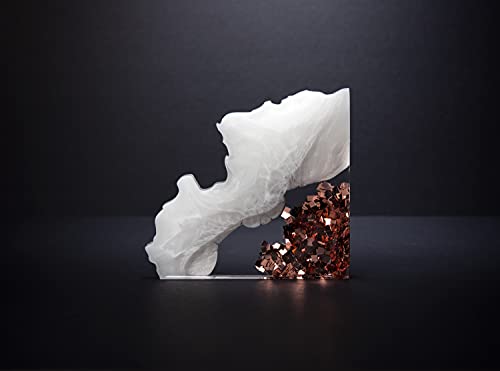 KSRESIN Liquid Cast Deep Pour Epoxy Resin 1 Gallon Kit | 0.5 in - 2 in Per Layer | Made in US | River Tables, Flower Preservation, Casting Resin KSRESIN