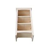 International Concepts Parawood Shaker Bookcase - 36" H Unfinished Solid Wood Shelves IC International Concepts
