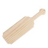 BATTIFE 15inch Greek Sorority Paddles, Solid Wooden Fraternity Paddle, Unfinished Pine Wood Frat Paddle for Carving DIY Use BATTIFE