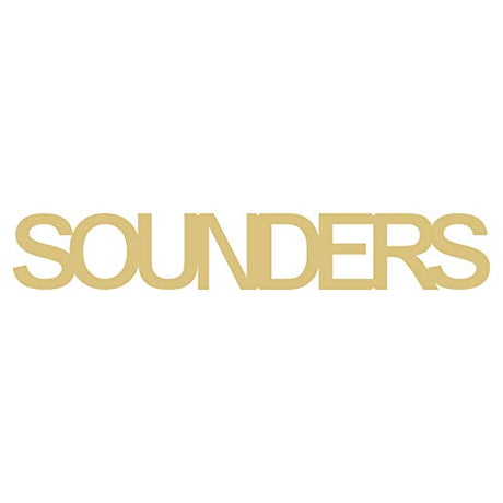 Word Sounders Cutout Unfinished Wood Sports Decor Home Decor Door Hanger MDF Shape Canvas Style 1 (12") Diverse Woodworking