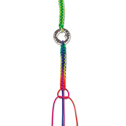 Creativity for Kids Friends Forever Bracelet Craft Kit - Create DIY 6 Friendship Charm Bracelets - Complete Kids Jewelry Kit Creativity for Kids