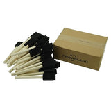 Fewanland 1" Foam Brush Set High Density Foam 50pcs FEWANLAND
