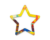 Unfinished Wood for Crafts - Star Outline Shape - Large & Small - Pick Size - Unfinished Wood Cutout Flag Freedom USA America Texas Night Sky - Generic