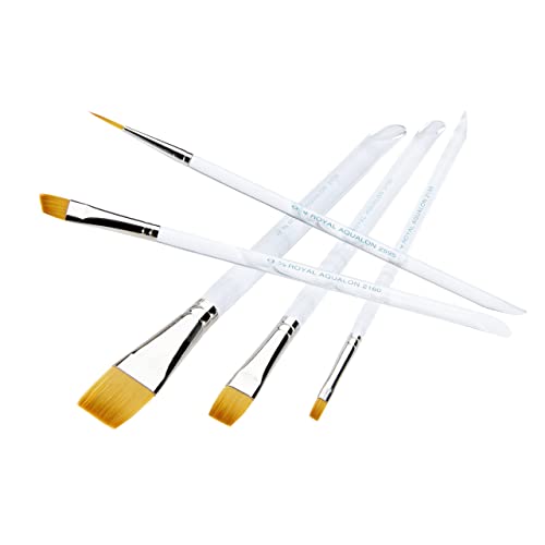 Aqualon Royal & Langnickel Variety Artist Brush Set, 5-Piece Aqualon