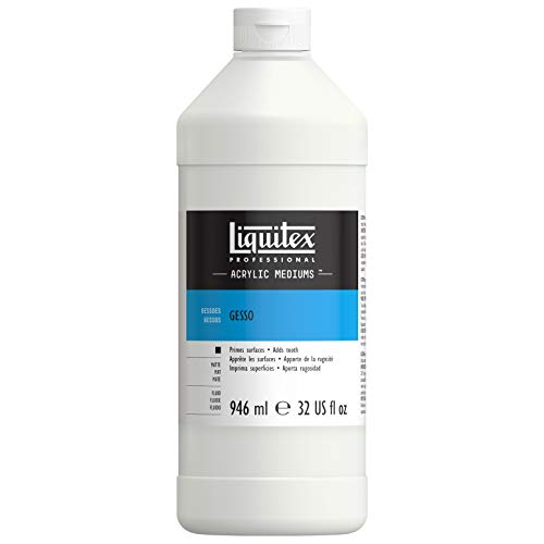 Liquitex Professional Gesso Surface Prep Medium, 946ml (32-oz), White Liquitex