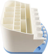 Organizer for Cricut Tools and Accessories Blade Holder Caddy,Storage for Cricut Maker Blades/QuickSwap Tip/Explore DeepCut Blade(Blue) XCJD