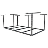 FLEXIMOUNTS 4x8 Overhead Garage Storage Rack without Decking,Garage Storage Organization System,Heavy Duty Metal Garage Ceiling Storage Racks,600lbs FLEXIMOUNTS