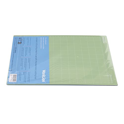 WORKLION Cutting Mat 12x12 for Cricut: Cricut Explore One/Air/Air 2/Maker Gridded Adhesive Non-Slip Durable Mat for Sewing Quilting and Arts & Crafts WORKLION