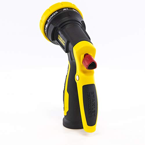 Stanley Garden BDS7496 FATMAX Heavy Duty 8-Pattern Spray Nozzle, Yellow Stanley Garden