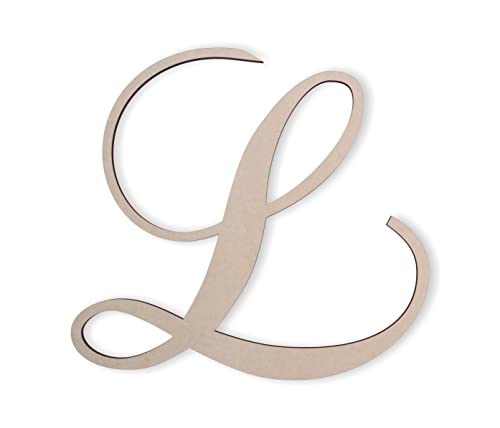 Jess and Jessica Wooden Letters Cursive Wood Letter for Wall Décor Various Sizes Premium Quality & Durable Smooth Laser Cut Unfinished Design Ideal Jess and Jessica