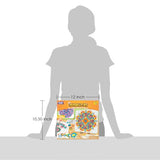 Imagimake Mandala Art Kit | Watercolor Paint Set | 12 Exciting Mandala Projects in Arts and Crafts for Kids Ages 8-12 | Teen Gifts for Girls Ages Imagimake