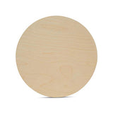 Wood Circles 11 inch, 1/4 Inch Thick, Birch Plywood Discs, Pack of 1 Unfinished Wood Circles for Crafts, Wood Rounds by Woodpeckers Woodpeckers