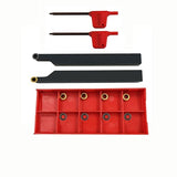 Zouzmin 3/8” 1/2" SRACR1010/1212 H06 Lathe Turning Holders Lathe Turning & Profiling Tool Holder with RCMT0602 Round Carbide Milling Inserts For zouzmin