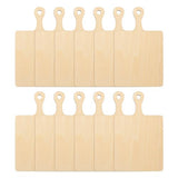 PYD Life 12 Pack Plywood Sublimation Cutting Board Blanks with Handle 9 x 5.5 Inch,Rectangle Wood Chopping Board for Sublimation DIY Craft Christmas PYD Life
