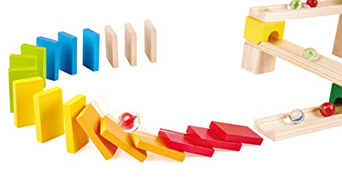 Hape Marble Run Race Track Games - WoodArtSupply