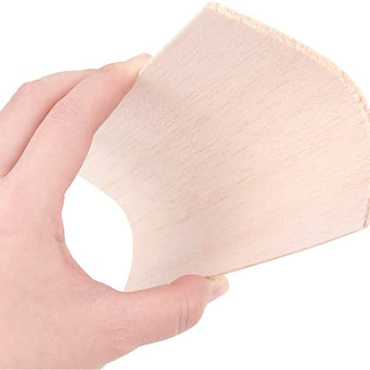 Balsa Wood Sheets,10 Pack Natural Unfinished Wood for House Aircraft Ship Boat DIY Wooden Plate Model, 200 * 100 * 2mm