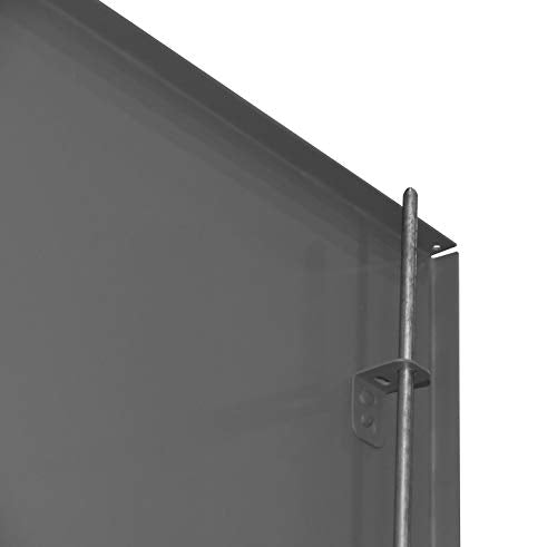 Durham Extra Heavy Duty Welded 12 Gauge Steel Lockable Storage Cabinet, HDC-244878-4S95, 1200 lbs Shelf Capacity, 24" Length x 48" Width x 78" Durham