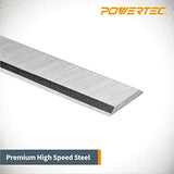 POWERTEC 13 Inch Planer Blades for Ryobi AP1300 Planer, Replacement for 6660664, 290202-000 Planer Knives, Set of 2 (12806V) POWERTEC
