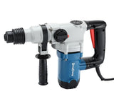 DongCheng 1-1/8 Inch SDS-Plus Rotary Hammer Drill with Safety Clutch, 9.2Amp Heavy Duty Corded Demolition Hammer for Concrete, 1300 RPM, 3.6 Joules, Dong Cheng