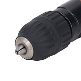 Pneumatic Drill, Straight Handle, Aluminum Alloy, 90 PSIG, 1/4-in. Inlet Air Drill Tool Wide Application for Assembly RTLR