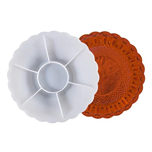 Bowl Resin Molds,Fruit Storage Tray Epoxy Resin Casting Molds, Bowl Silicone Mould for Fruit Plate, Jewelry Dish, Home Decoration Dofaxgo