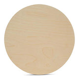 Wood Plywood Circles 22 inch, 1/4 Inch Thick, Round Wood Cutouts, Pack of 1 Baltic Birch Unfinished Wood Plywood Circles for Crafts, by Woodpeckers Woodpeckers