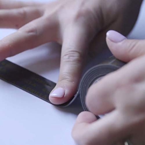 Gorilla Heavy Duty, Extra Long Double Sided Mounting Tape, 1" x 120", Black, (Pack of 1) Gorilla