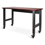 Olympia Tools 48in Adjustable Height Workbench, w/ 14 Levels of Height Adjustment & Heavy Duty Mobile Work Bench for Garage Home Office Olympia Tools