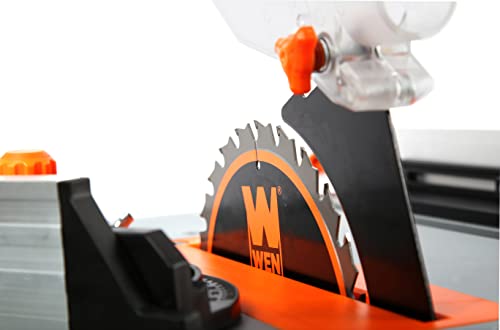 WEN TT0811 11-Amp 8.25-Inch Compact Benchtop Jobsite Table Saw, Black WEN