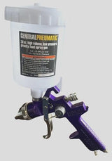 Central Pneumatic 47016 High Volume Low Pressure Gravity Feed Spray Gun, 20 oz Central Pneumatic