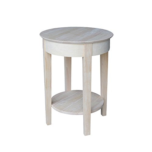 International Concepts Accent Table, Unfinished IC International Concepts