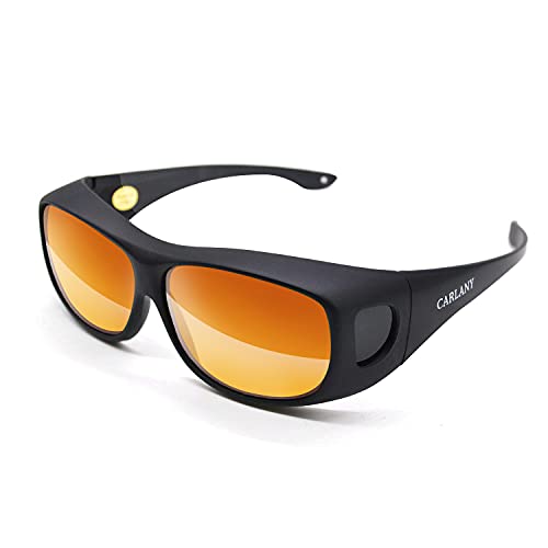 Laser Safety Goggles, 190nm-490nm OD 6+ Professional Laser Eye Protective Glasses for 405nm, 445nm, 450nm, 473nm Wavelength UV light/Violet & Blue Karono