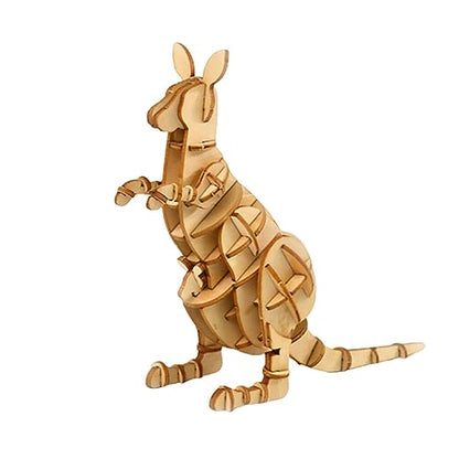 ibasenice 3D Puzzles for Kids 3D Puzzle for Adults Boy Kids Toys Wood Puzzle 3D Puzzles for Adults Puzzle Jigsaw for Kids Rabbit Wooden Puzzles for