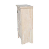 IC International Concepts Single Jelly Cabinet, 36-Inch, Unfinished IC International Concepts