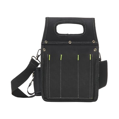 AWP TrapJaw 3-in-1 Electrician Tool Pouch with Spring-Loaded Technology, Designed for Professional Electricians and Maintenance Repair - WoodArtSupply