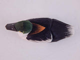 Selsela Goldeneye Mini Wood Duck Figurine Statue Carving Decoration Decoy Sculpture Small Animals Selsela