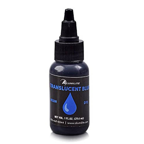 Alumilite Dye Liquid Color Tint Blue (1 oz) Highly Concentrated Colorant or Pigments for Casting Resins, Epoxy Coating, and Urethane | Used in Alumilite