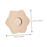 DECHOUS 30 Pcs Wooden Blank Photo Frame Star Picture Frame Diy Blank Wooden Frame Painting Craft Kit Blank Wood Picture Frame Unfinished Picture DECHOUS